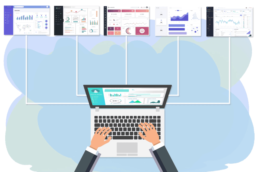 Market monitoring with job sites scraping