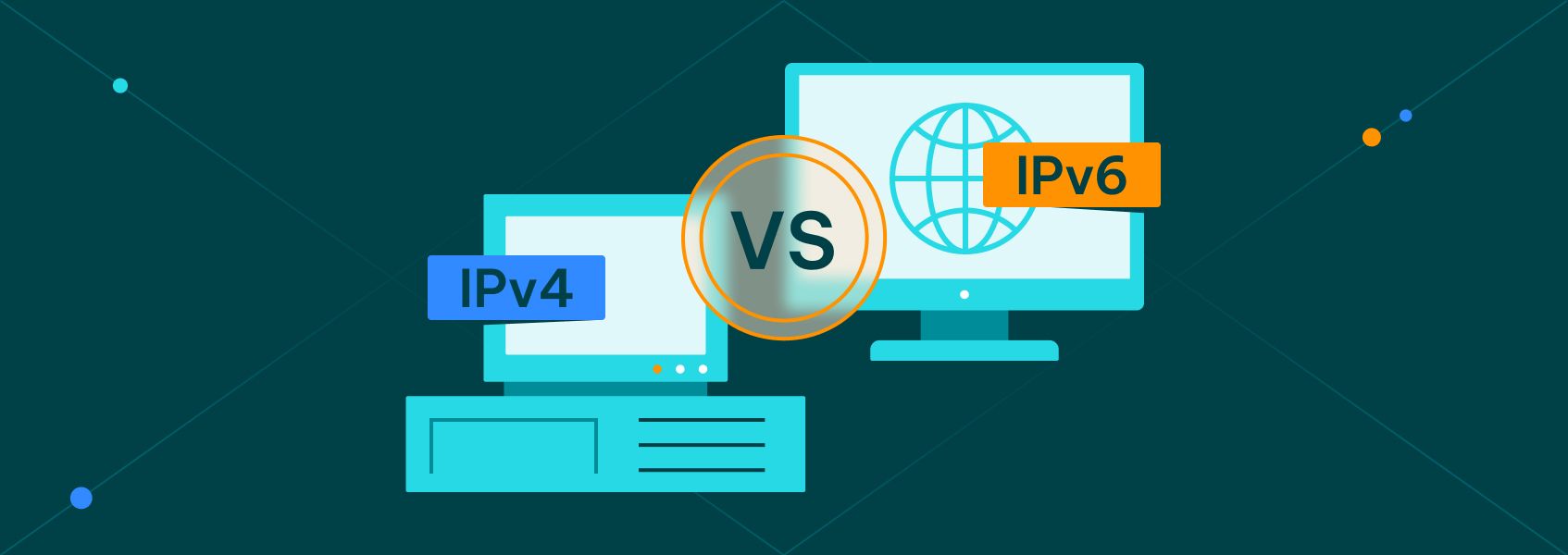 What is the difference between the IPv4, IPv6, and MAC addresses