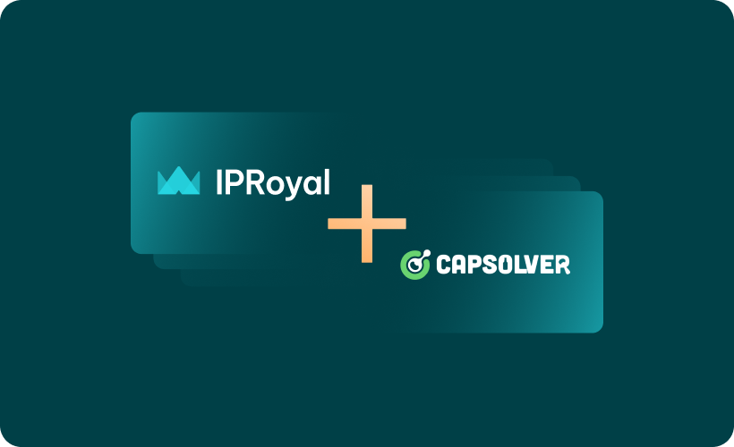 How to Set Up a CapSolver Proxy With IPRoyal