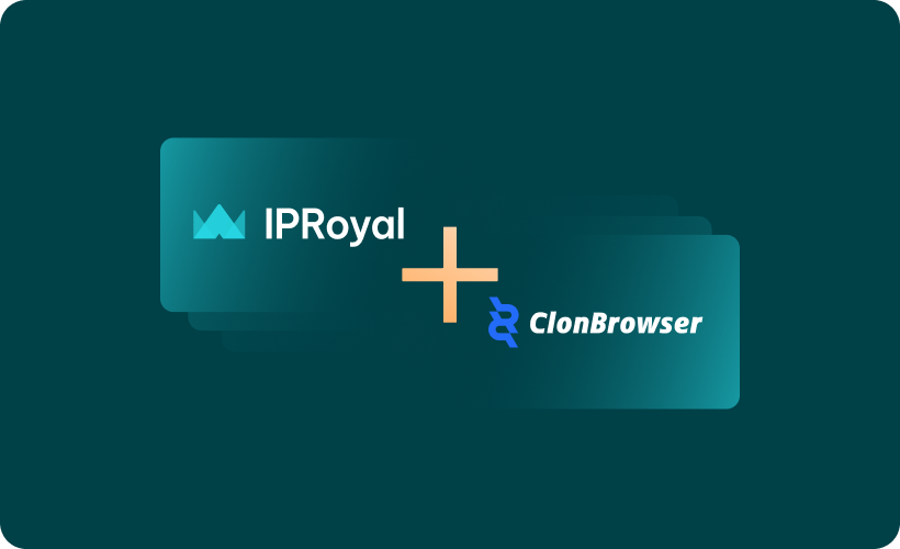 How to Set Up a ClonBrowser Proxy With IPRoyal