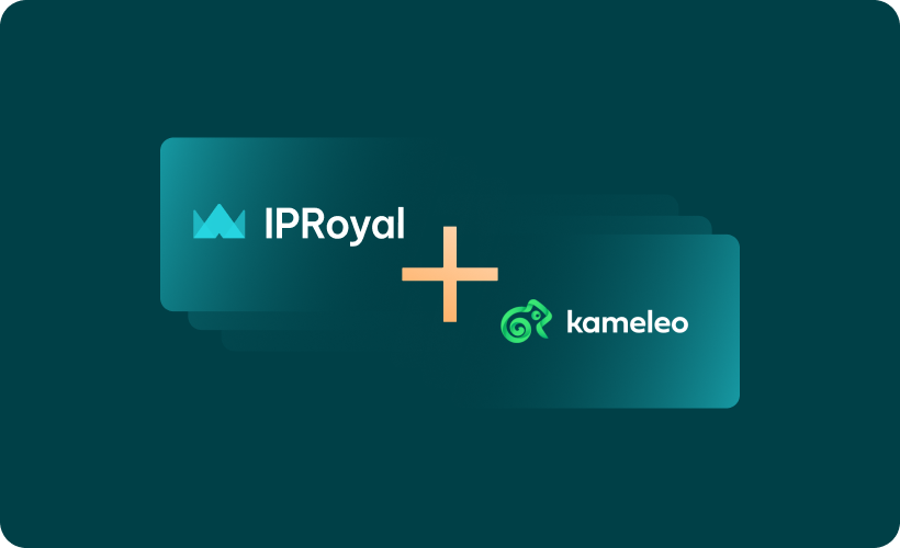 How to Use IPRoyal Proxies With Kameleo