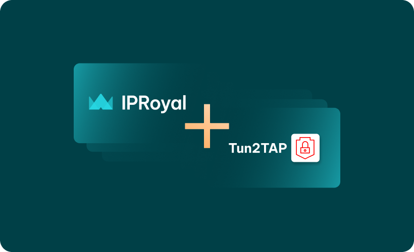 How to Use IPRoyal Proxies With Tun2TAP