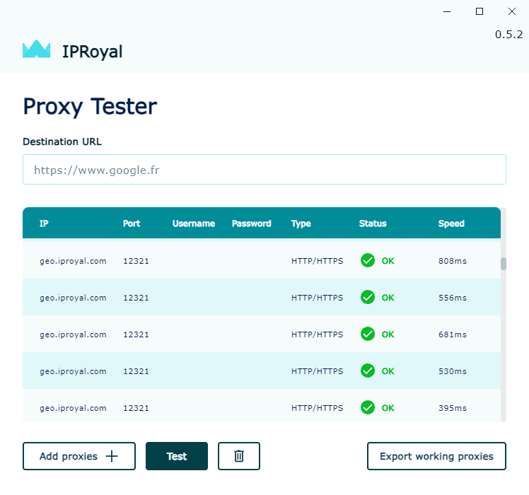 Proxy Tester Quick-Start Guide - IPRoyal.Com