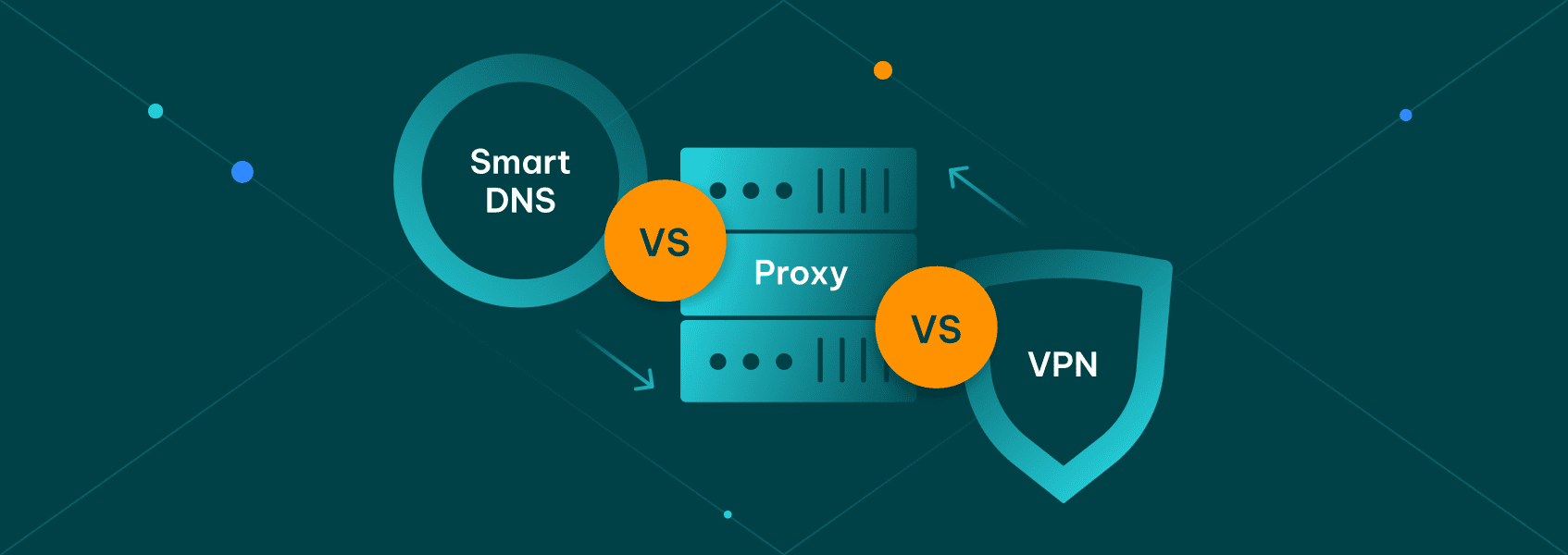 SmartDNS Vs. Proxy Vs. VPN – Which Should You Use?