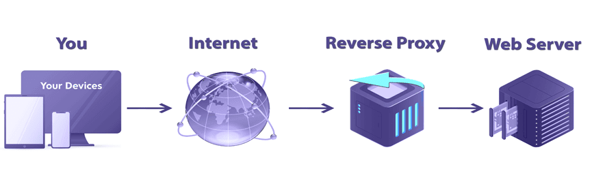 How a reverse proxy works